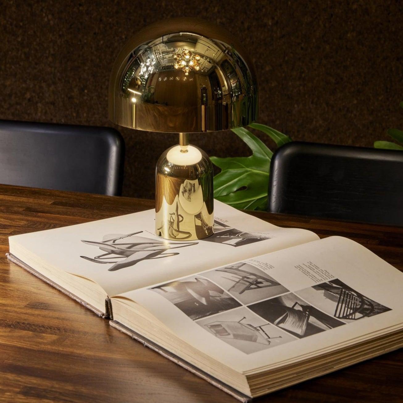 Sleek Silver Desk Lamp