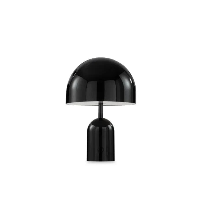 Compact Desk Lamp with Chrome Accent