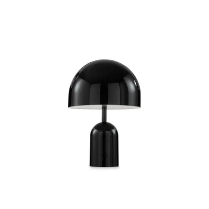 Compact Desk Lamp with Chrome Accent