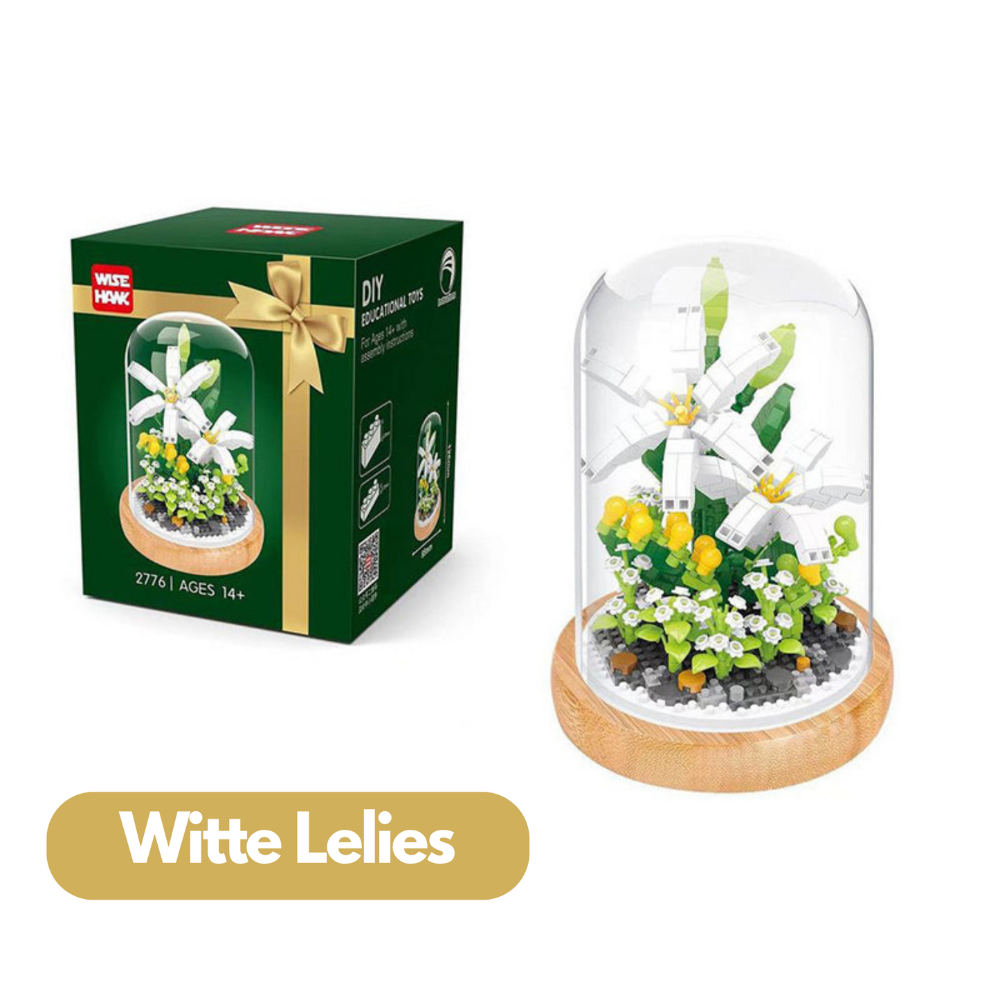 DIY Floral Brick Home Decor Kit