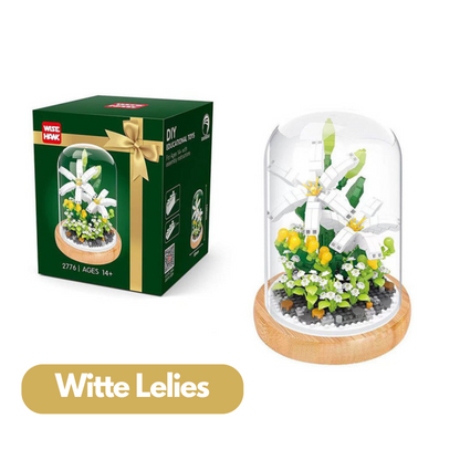 DIY Floral Brick Home Decor Kit
