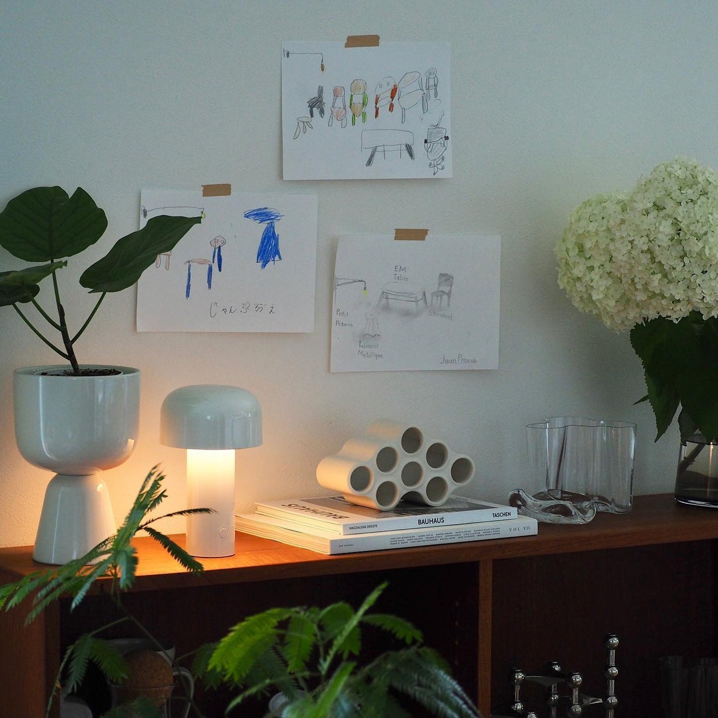 Bright LED Desk Lamp with Rechargeable Battery
