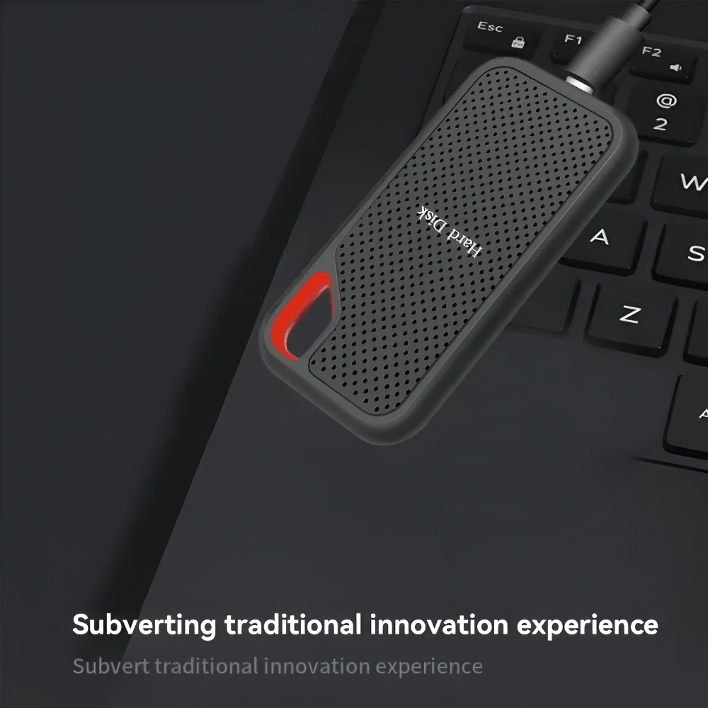 Fast External 8TB SSD Hard Drive Shock Resistant Storage