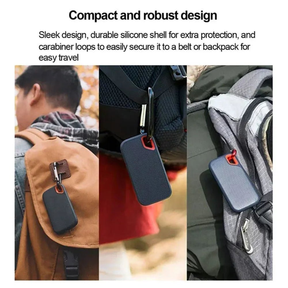 Fast External 8TB SSD Hard Drive Shock Resistant Storage