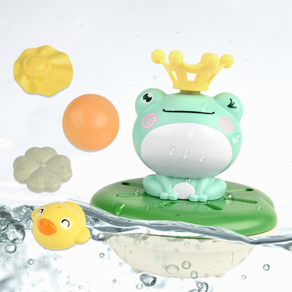 Fun Frog Bath Toy with Sprinkler for Kids