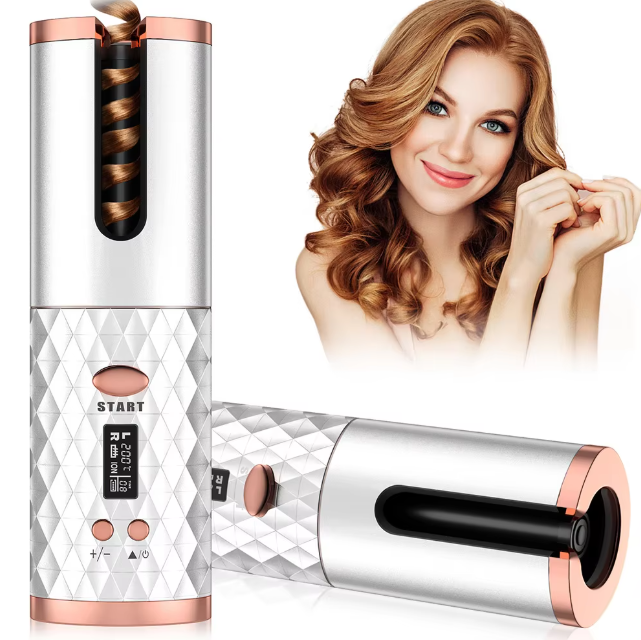 Portable Ceramic Curling Iron for Easy Styling
