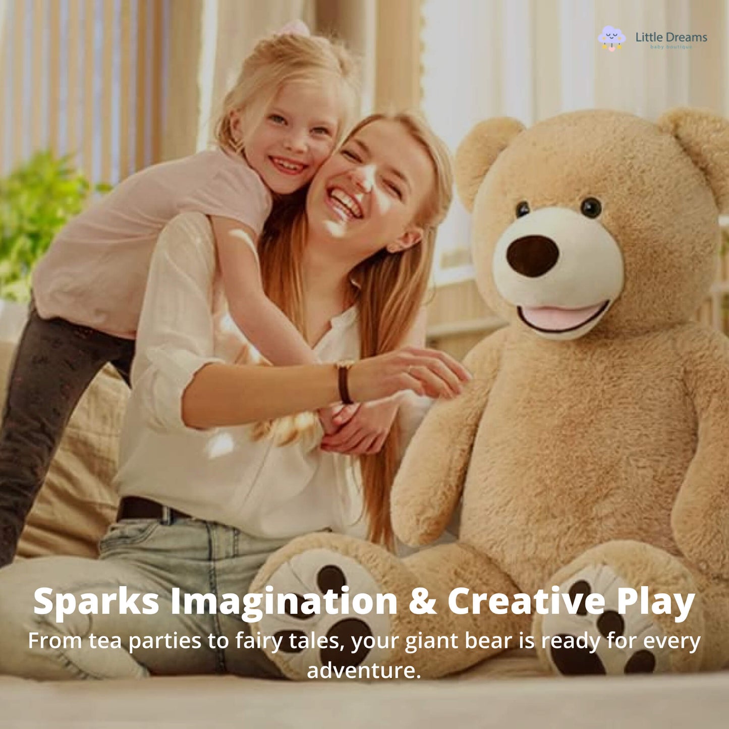 Large Plush Teddy Bear