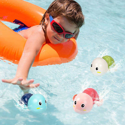 Fun Wind-Up Floating Turtle Bath Toys
