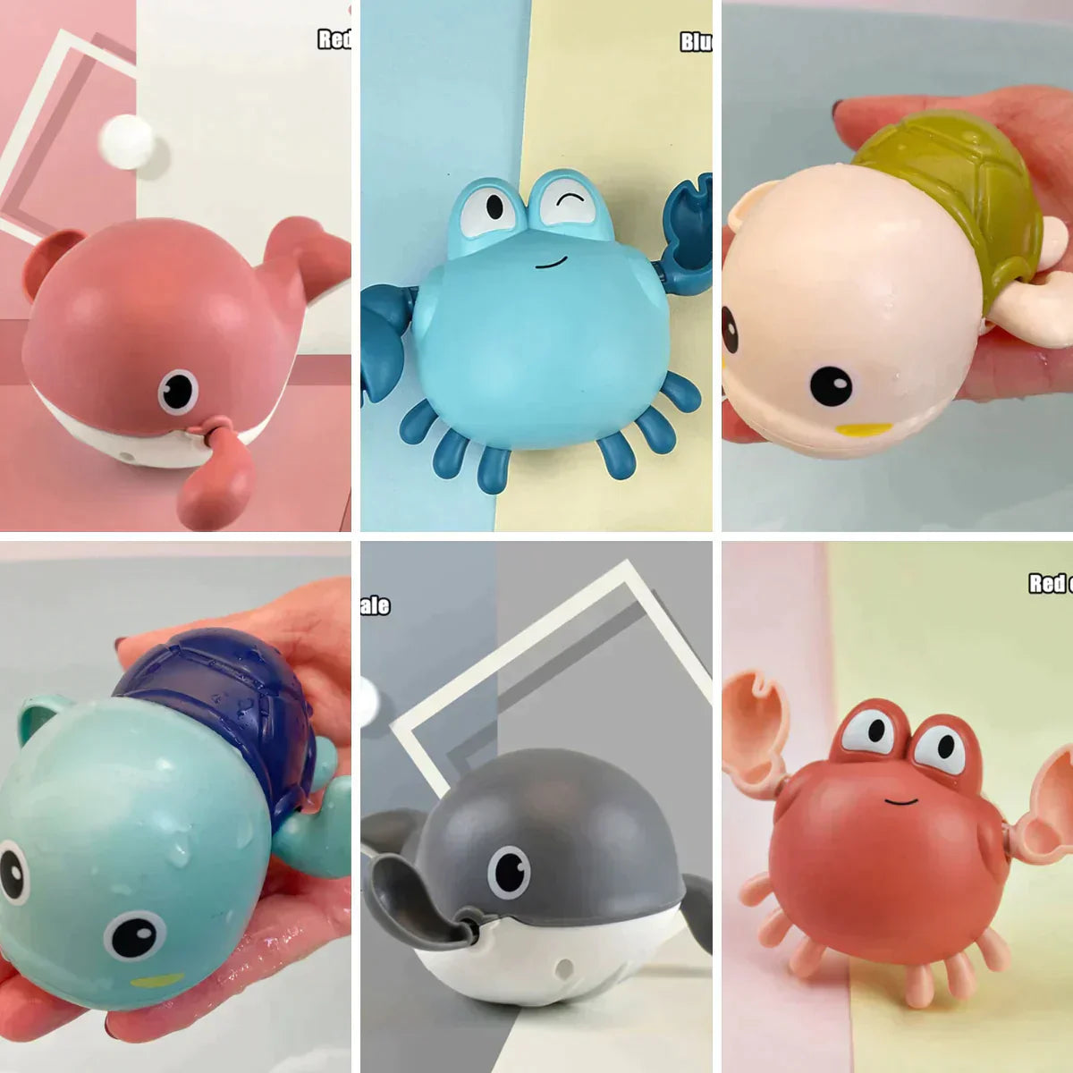 Fun Wind-Up Floating Turtle Bath Toys