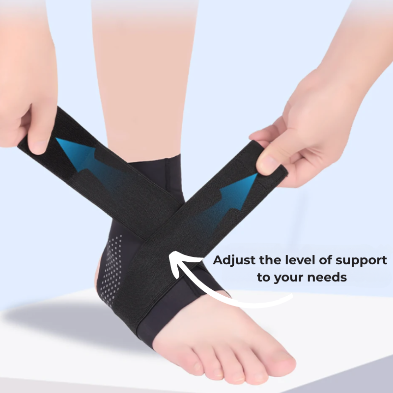 Breathable Ankle Support Sleeve for Sports Shoes