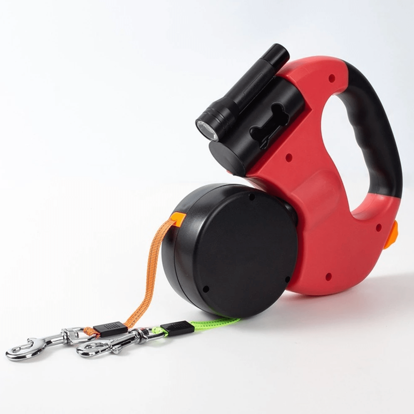 Comfortable Dual Dog Leash with Anti Tangle Clip