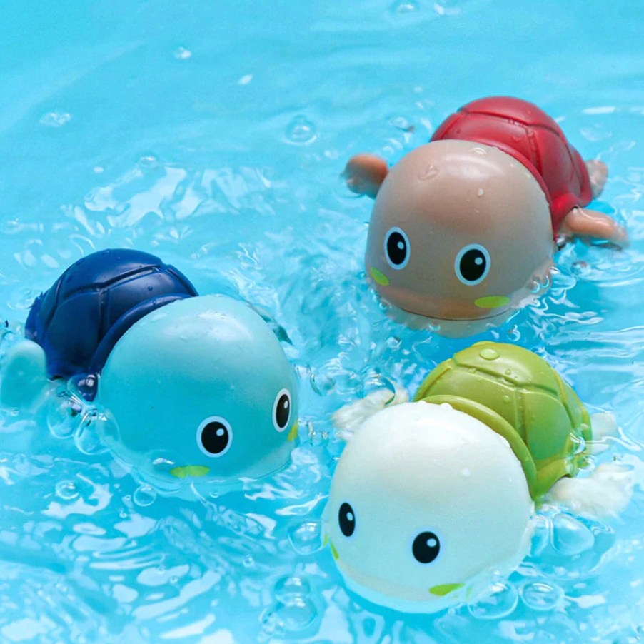 Fun Wind-Up Floating Turtle Bath Toys - Fesara
