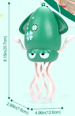 Colorful Squid Baby Playmat Toy