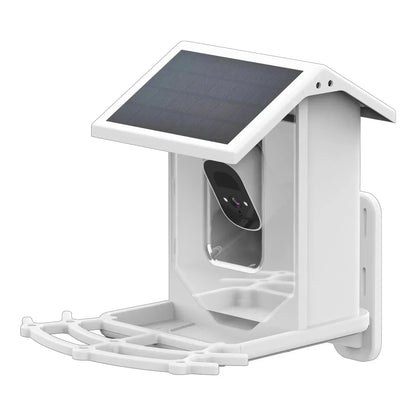 Intelligent Solar Bird Feeder with Camera - Waterproof Yard Feeder