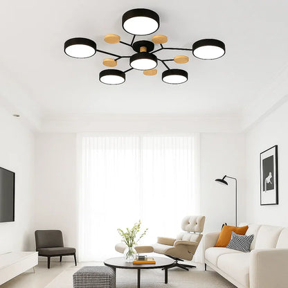 Stylish LED Flush Mount Ceiling Light Fixtures
