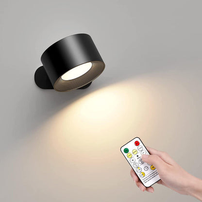 Bright Wireless LED Wall Lamp with Remote