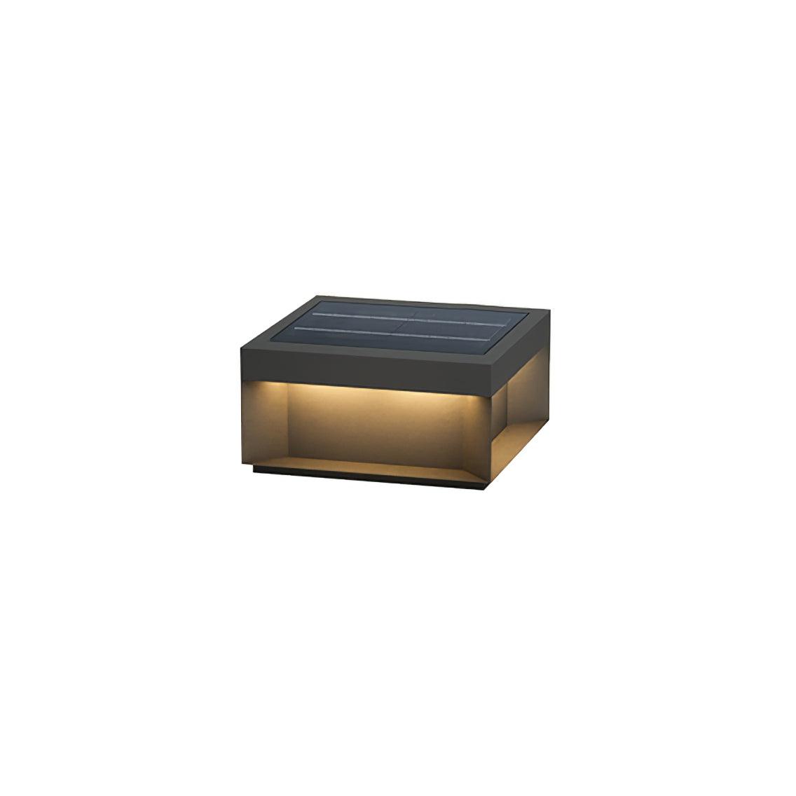 Variant image for Solar-Powered Outdoor Post Light - Waterproof IP65 Landscape Lighting-4
