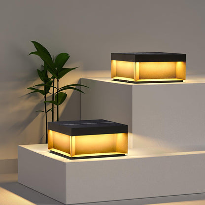Solar-Powered Outdoor Post Light - Waterproof IP65 Landscape Lighting-3