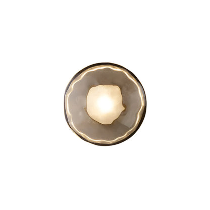 Round Glass Modern Wall Light