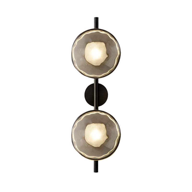Round Glass Modern Wall Light