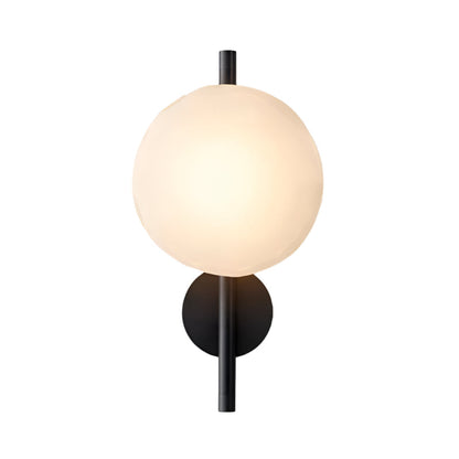 Round Glass Modern Wall Light