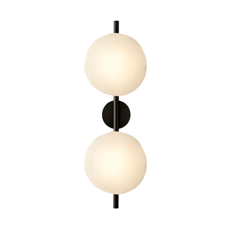 Round Glass Modern Wall Light