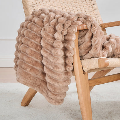Soft Plush Twin Fleece Blanket Set