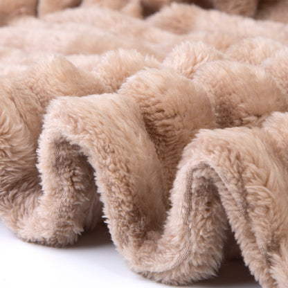 Soft Plush Twin Fleece Blanket Set