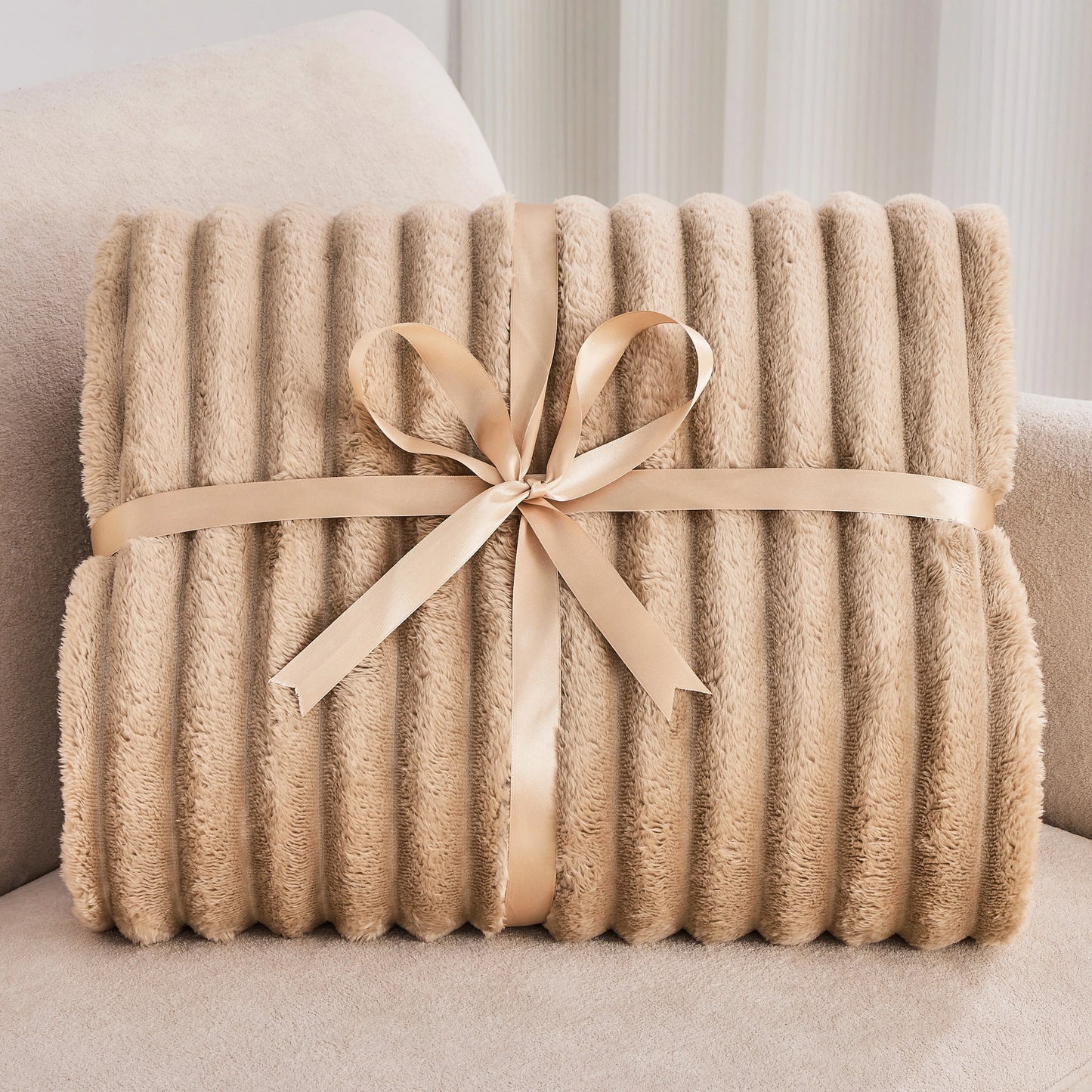 Soft Plush Twin Fleece Blanket Set