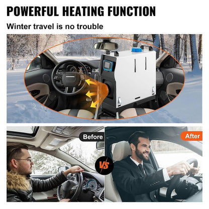 BlazeFlow | Portable Diesel Climate Heater – Durable Metal Body with LCD Display 2