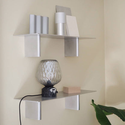 Stylish Table Lamp with Clear Glass Shade