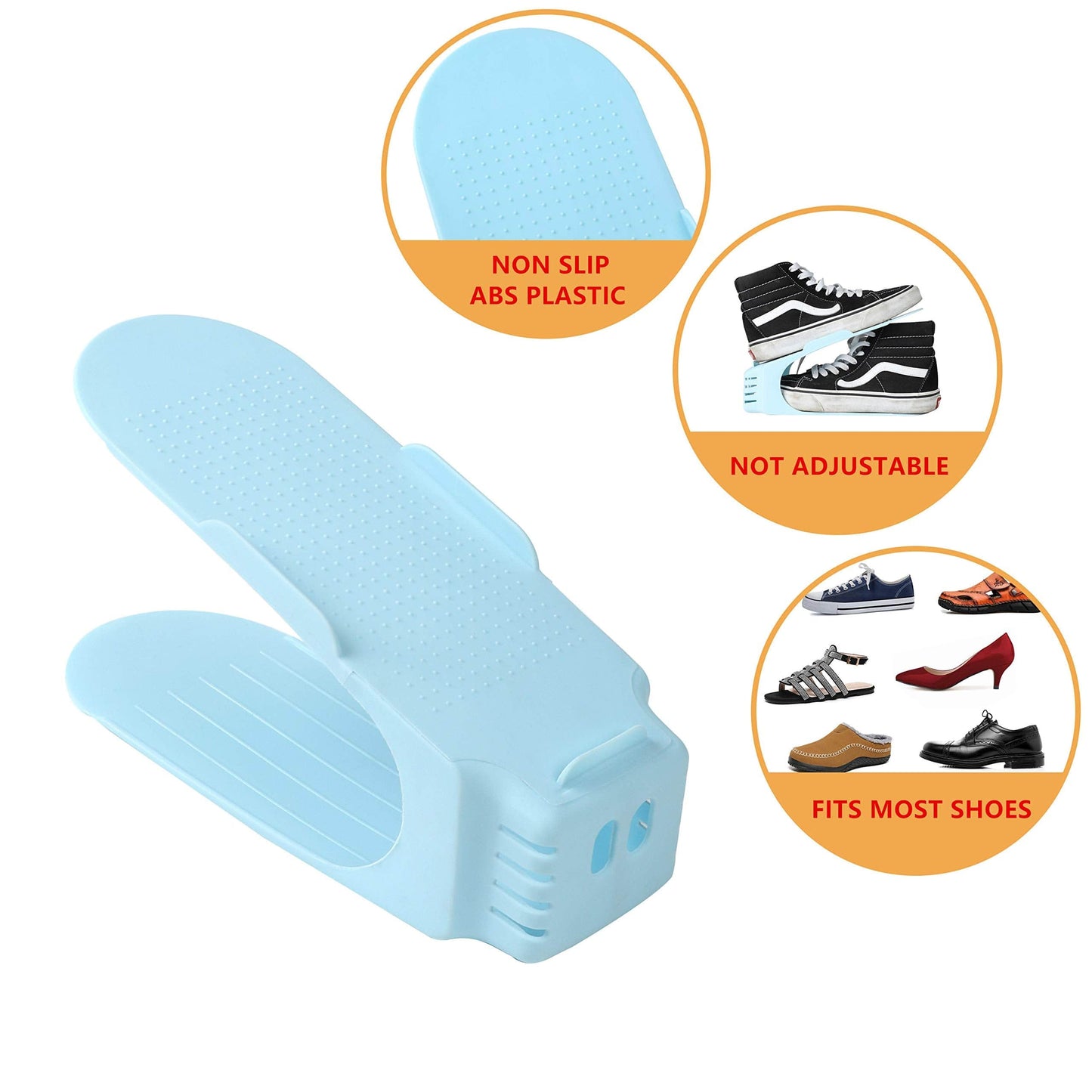 4-Piece Shoe Organizer Rack