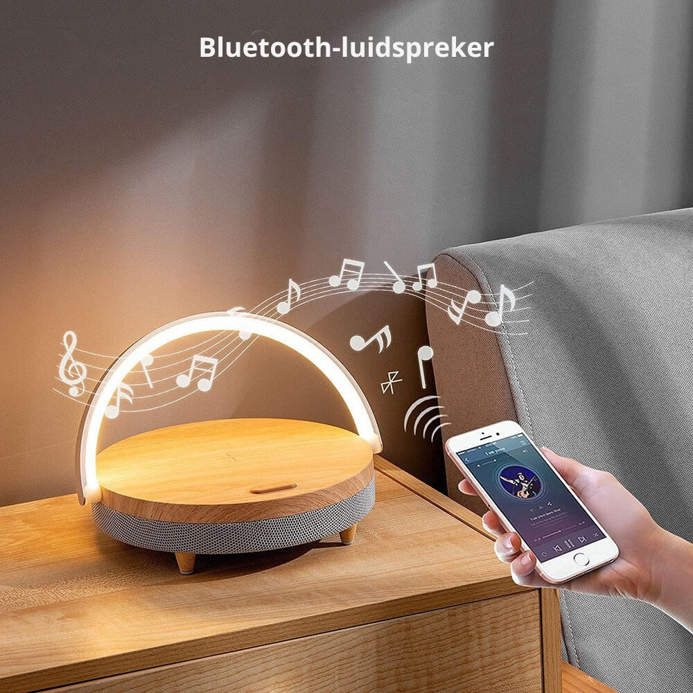 Multifunctional LED Desk Lamp with Speaker and Charger