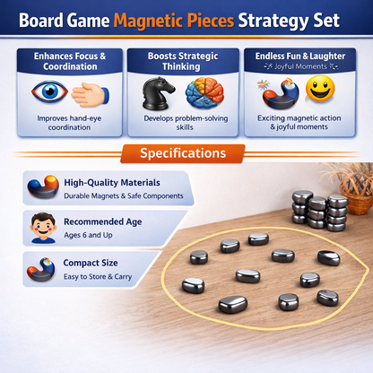 Fun Family Board Game Piece Set