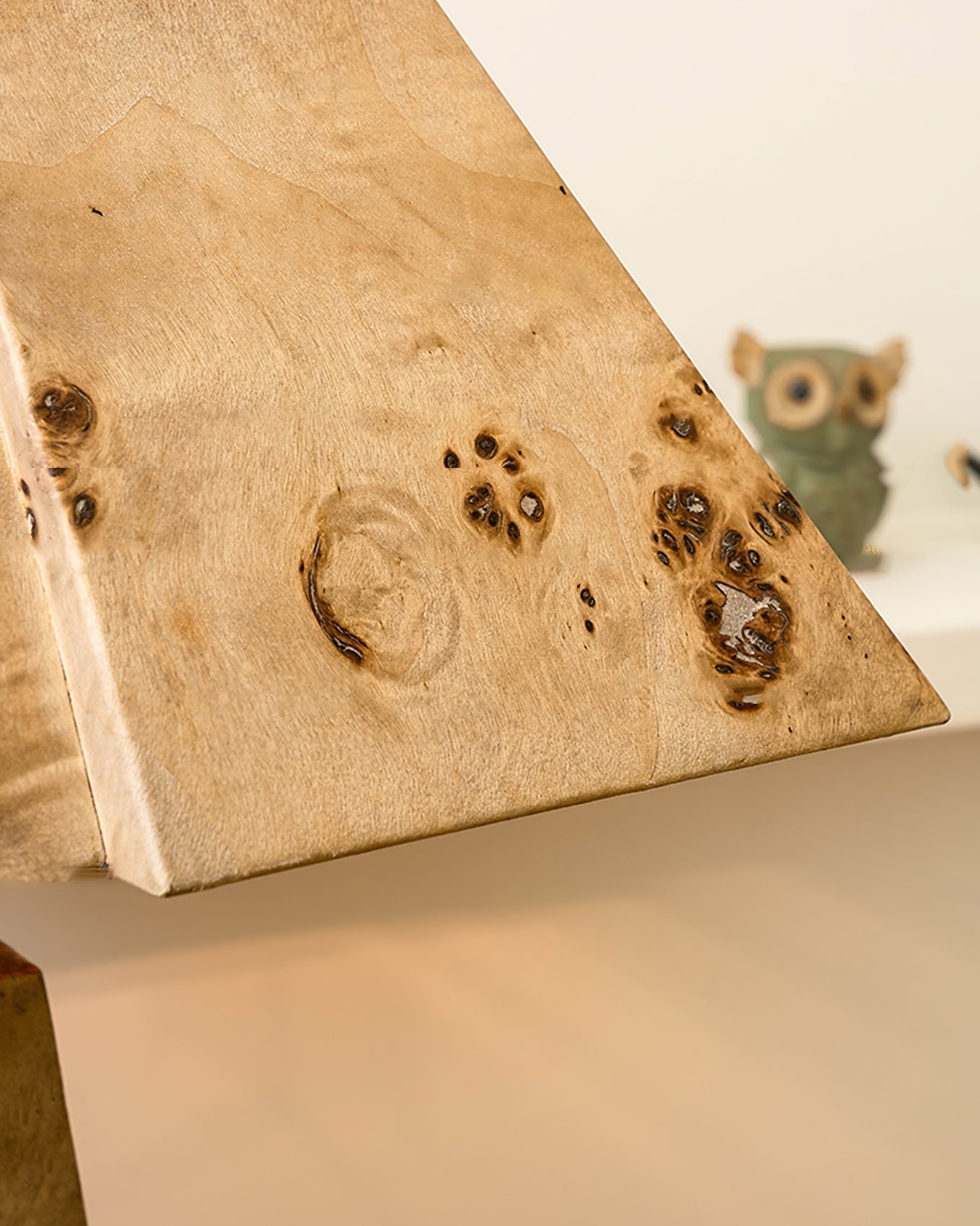 Natural Wood Desk Lamp