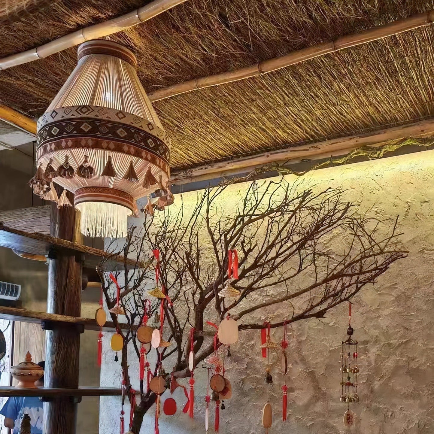 Chic Tassel Pendant Light for Boho Home Decor