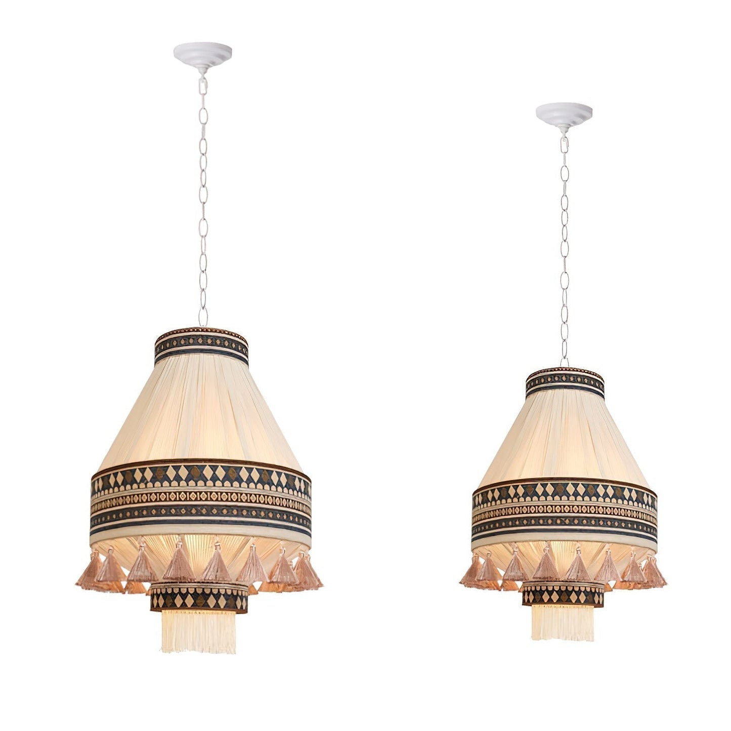 Chic Tassel Pendant Light for Boho Home Decor