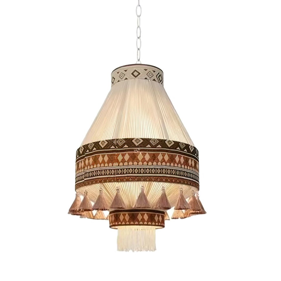 Chic Tassel Pendant Light for Boho Home Decor