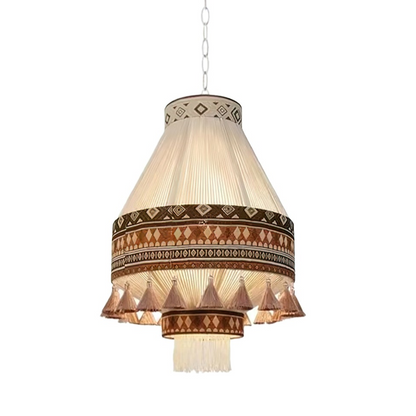 Chic Tassel Pendant Light for Boho Home Decor