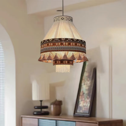 Chic Tassel Pendant Light for Boho Home Decor