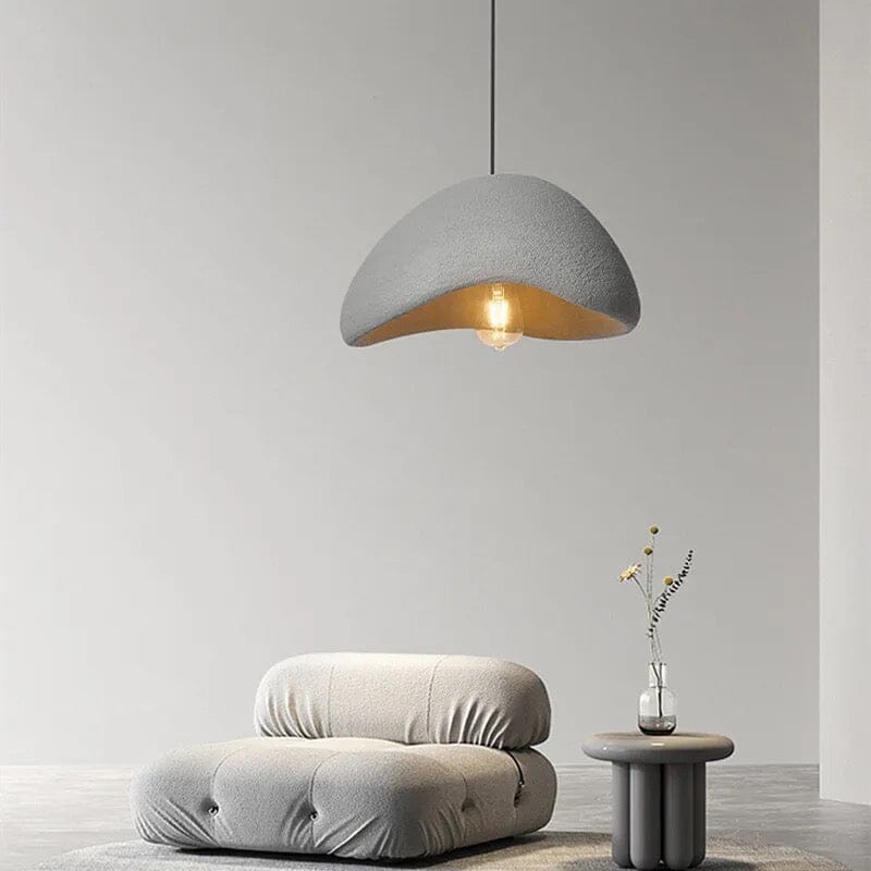 Classic Red Glass Pendant Lamp