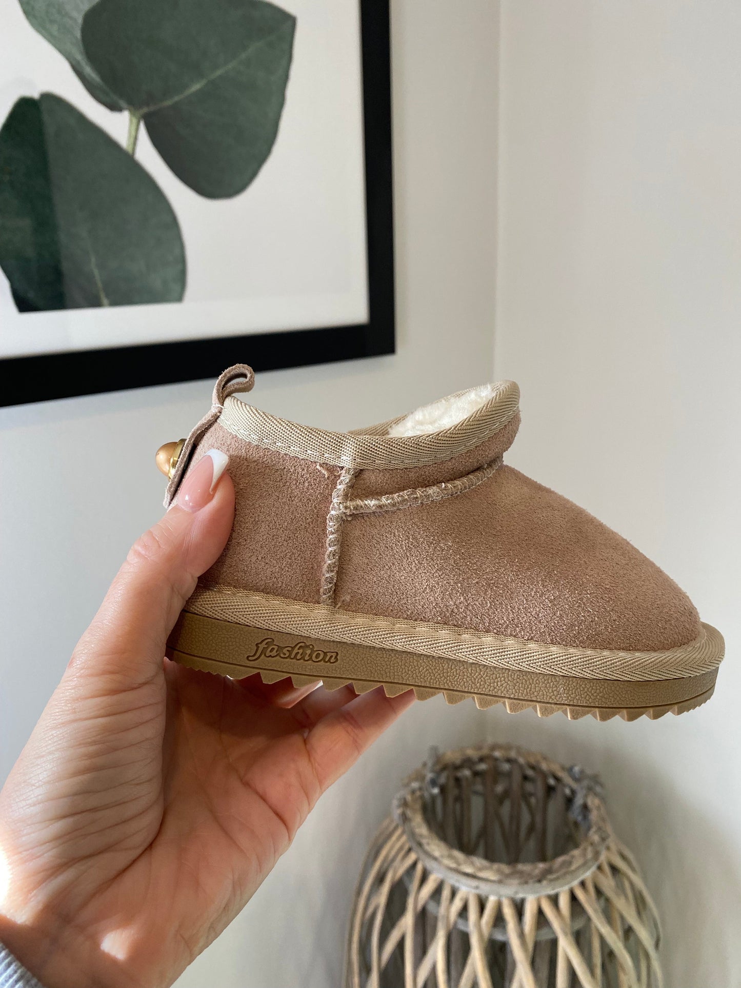 Cozy Kids Fur Lined Winter Boots