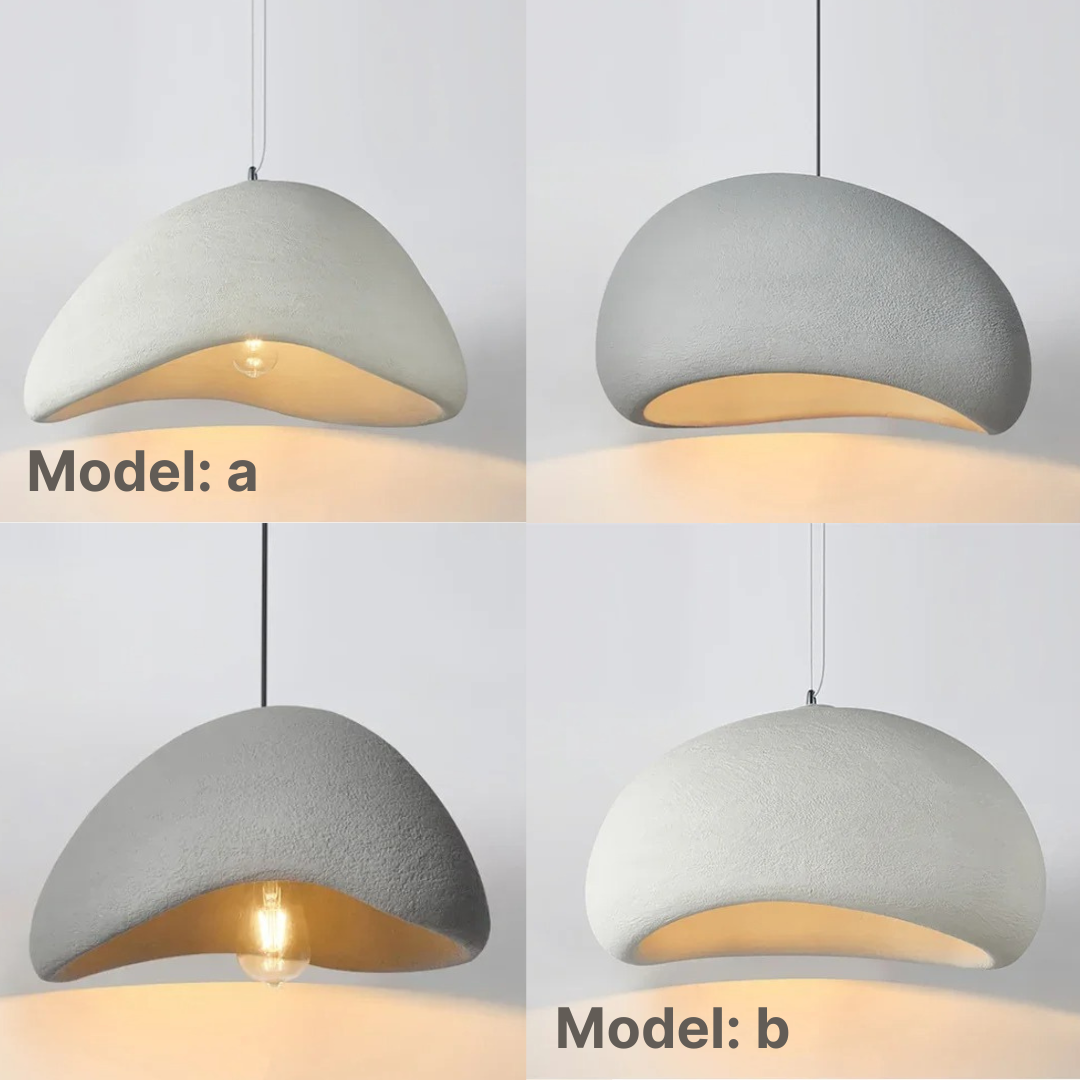 Classic Red Glass Pendant Lamp