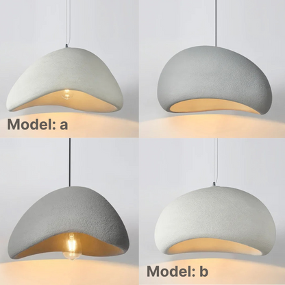 Classic Red Glass Pendant Lamp