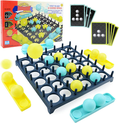 Exciting Family Board Game with 8 Colorful Balls - Fesara