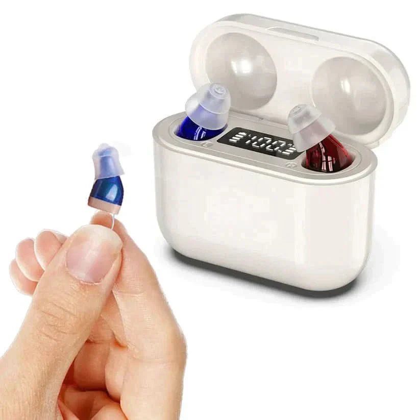 Discreet Rechargeable Hearing Aids for Adults (Pair) - Fesara