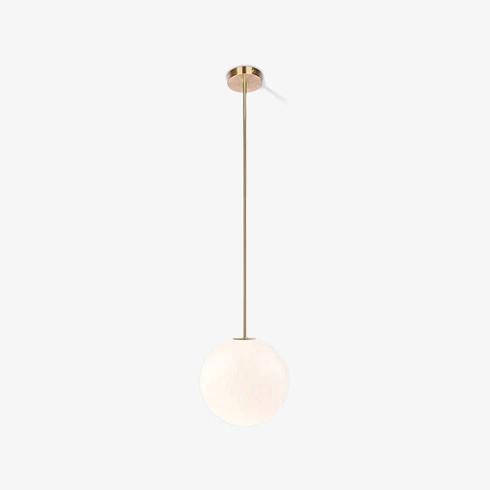 Simple Elegant Glass Pendant Light Fixture