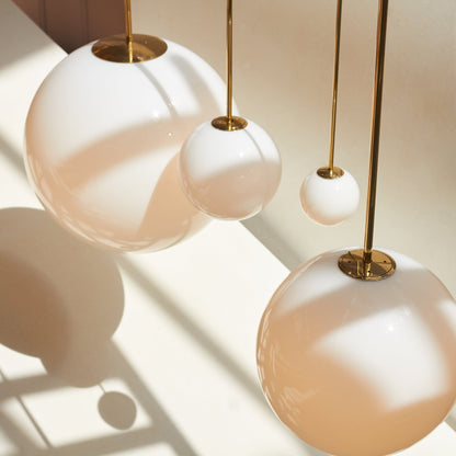 Simple Elegant Glass Pendant Light Fixture