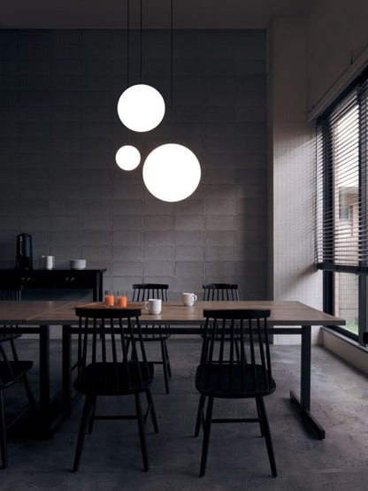 Simple Elegant Glass Pendant Light Fixture