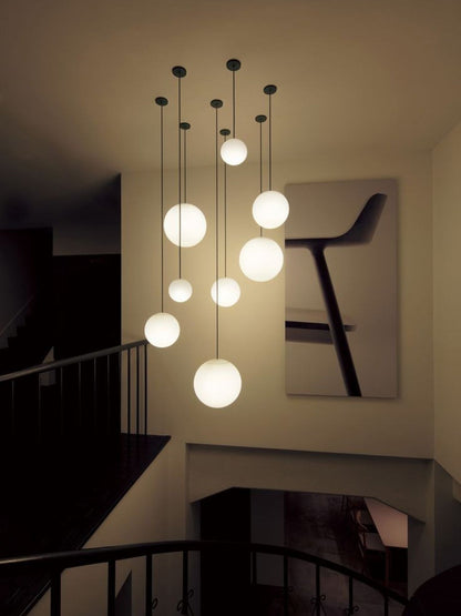 Simple Elegant Glass Pendant Light Fixture